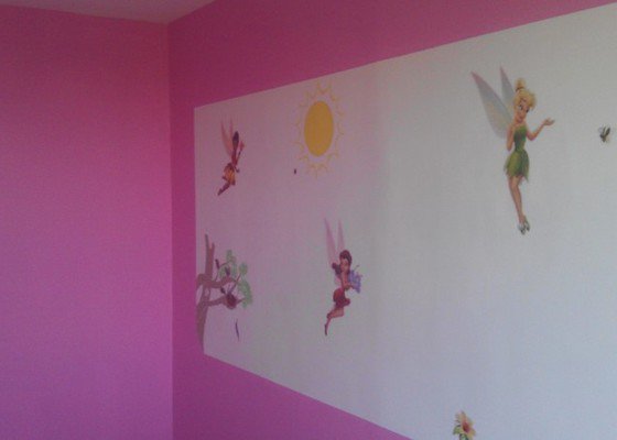 Malování bytu (Dětský pokoj