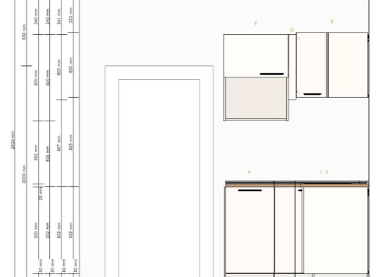 Montáž rohové kuchyně Ikea