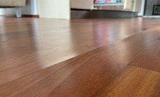 Oprava dřevěné podlahy - stav před realizací