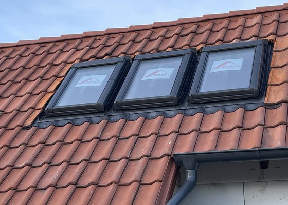 Instalace střešních oken
