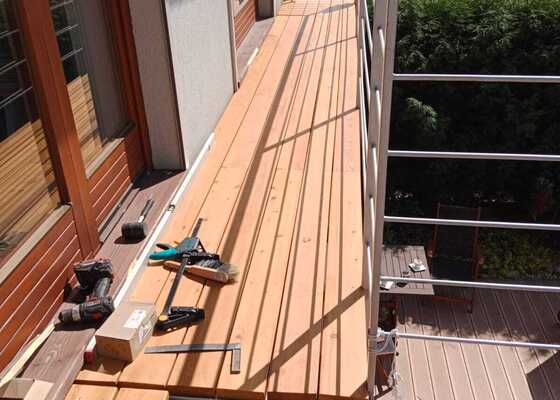 Rekonstrukce terasy + balkon