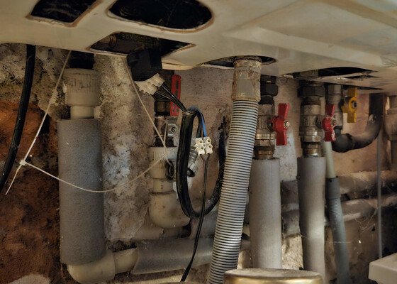 Revize kotle Baxi a výměna napouštěcího ventilu do topení, instalace redukčního ventilu na vodovodní řad