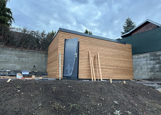 Dřevostavba - sauna