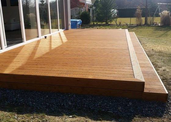 Dřevěná terasa 
